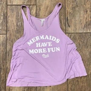PINK purple tank